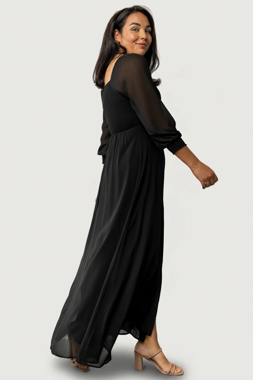 Giselle Maxi Dress | Black
