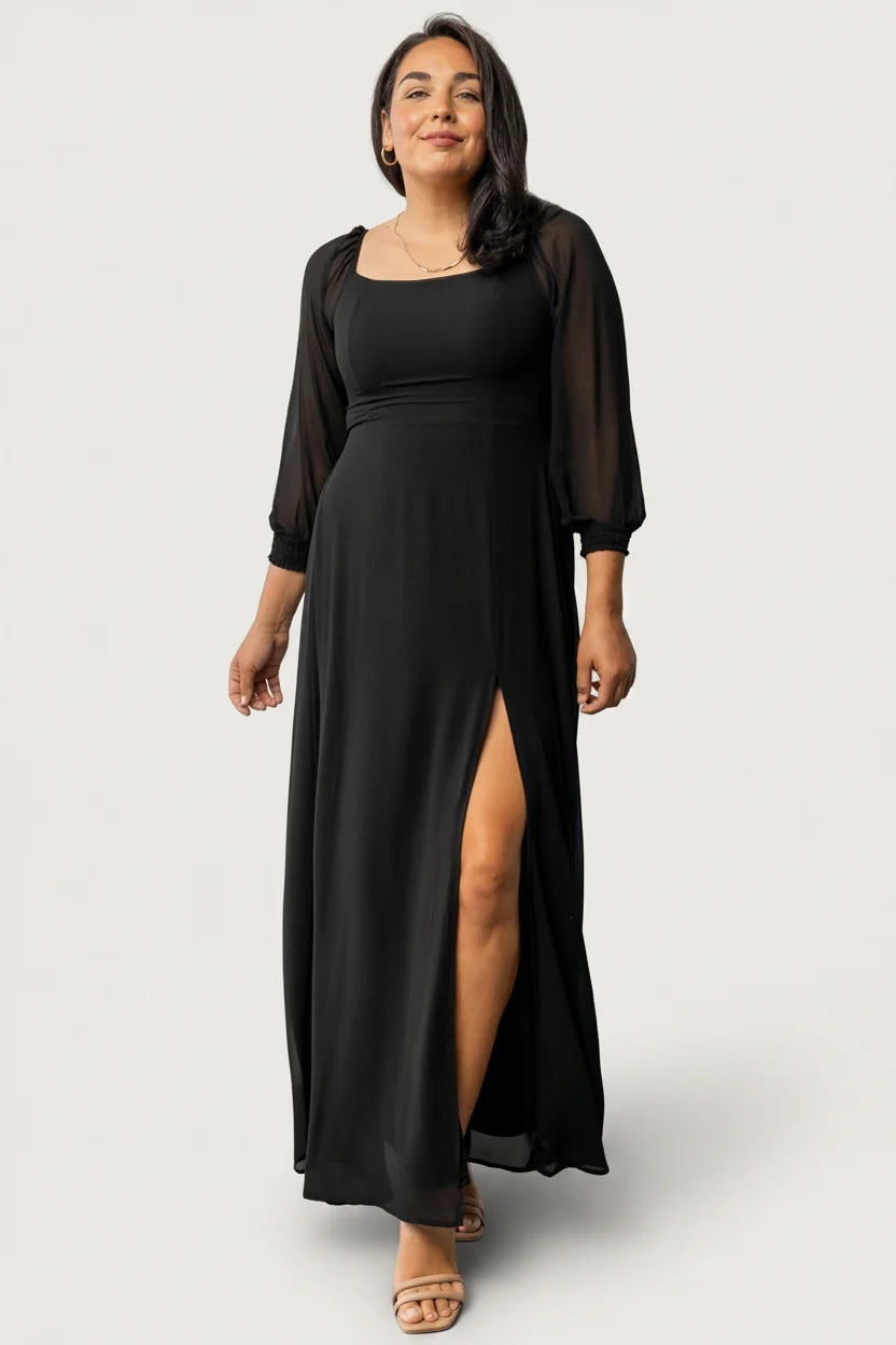 Giselle Maxi Dress | Black Main image