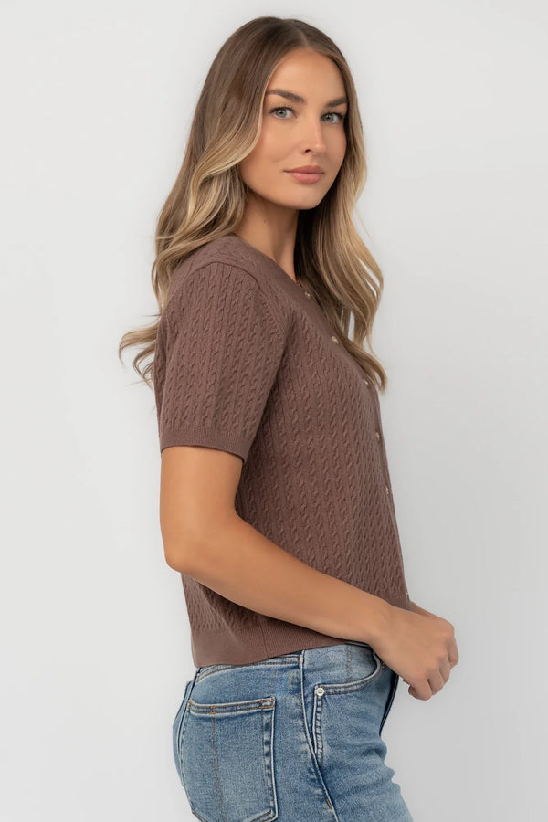 Coralie Cardigan | Brown