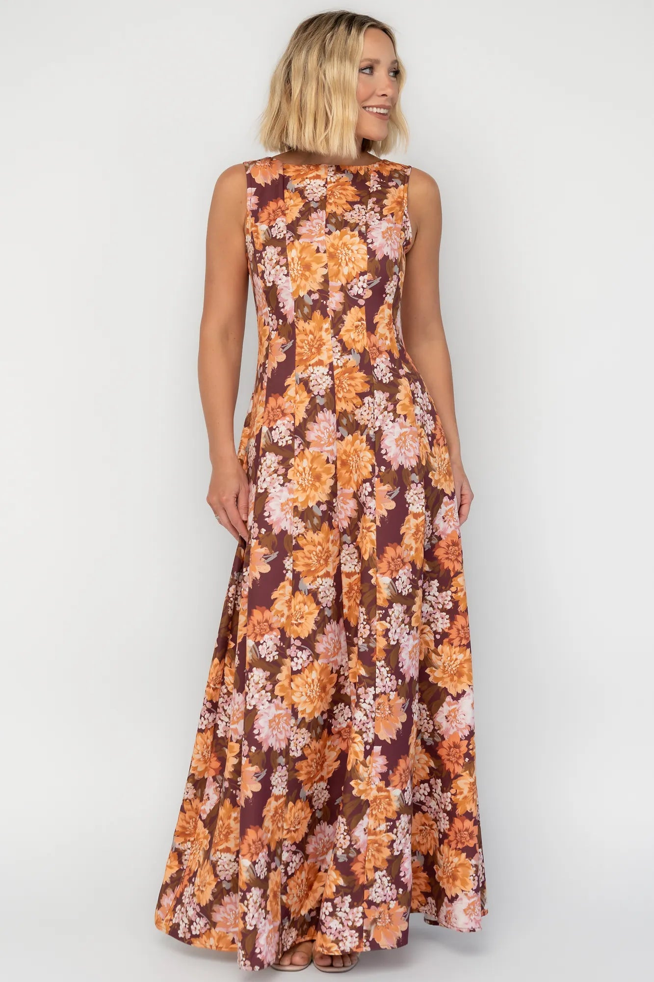 Clara Maxi Dress | Multi Floral Secondary image