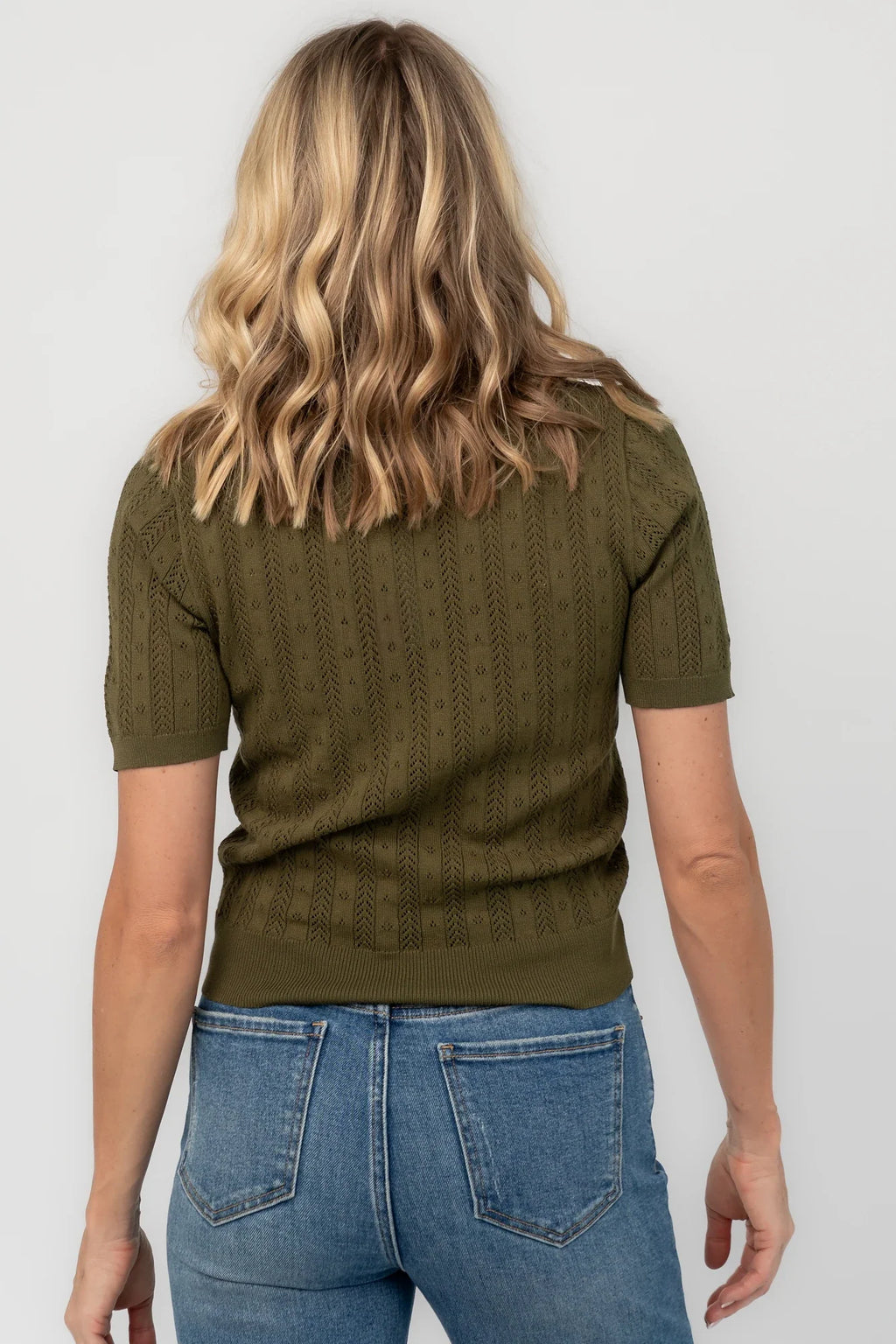 Perry Knit Top | Olive
