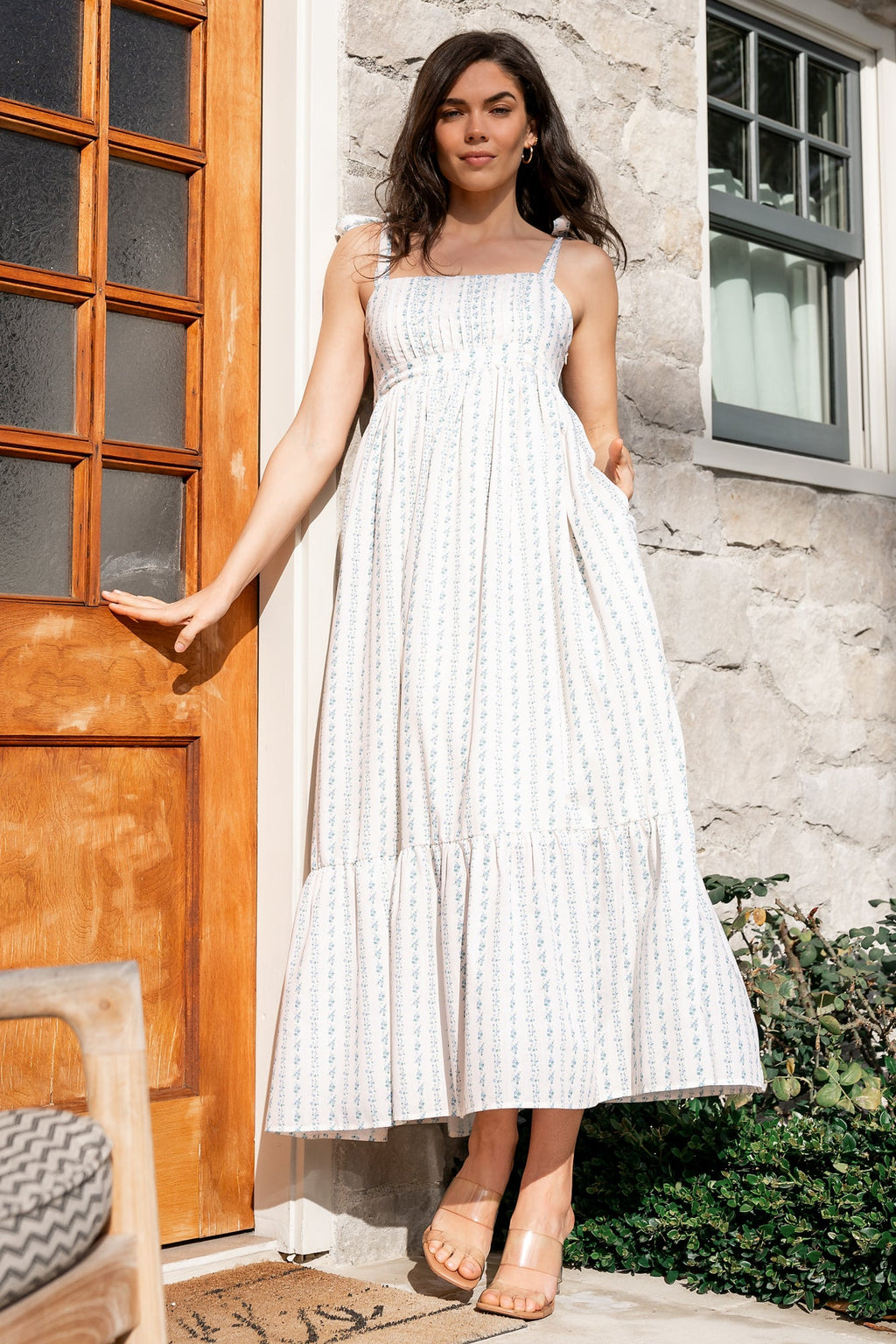 Kennie Maxi Dress | Cream Multi Floral