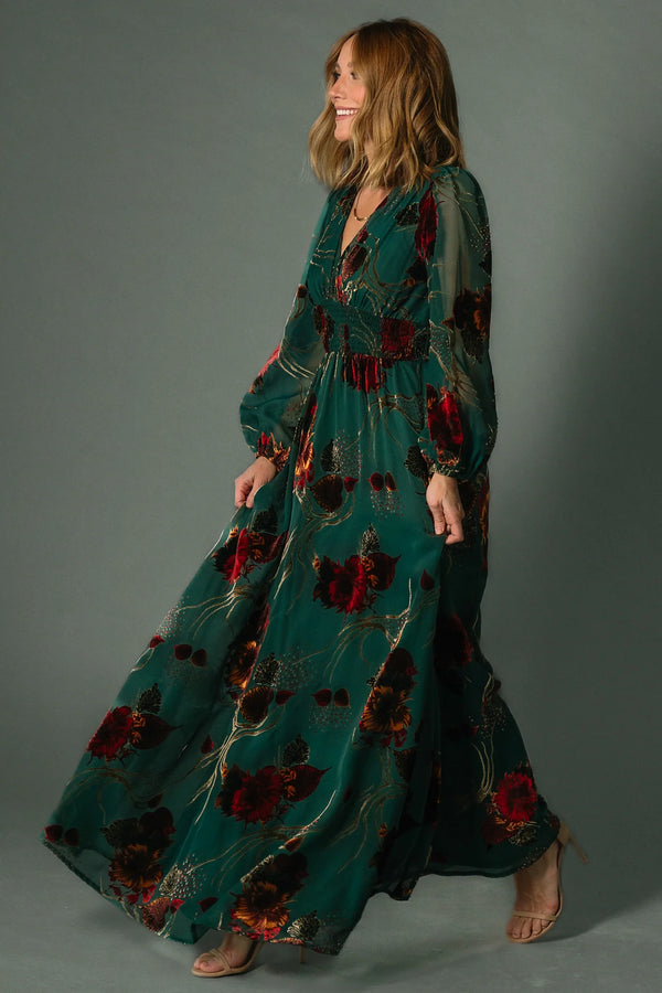 Mikla Maxi Dress | Jade Multi