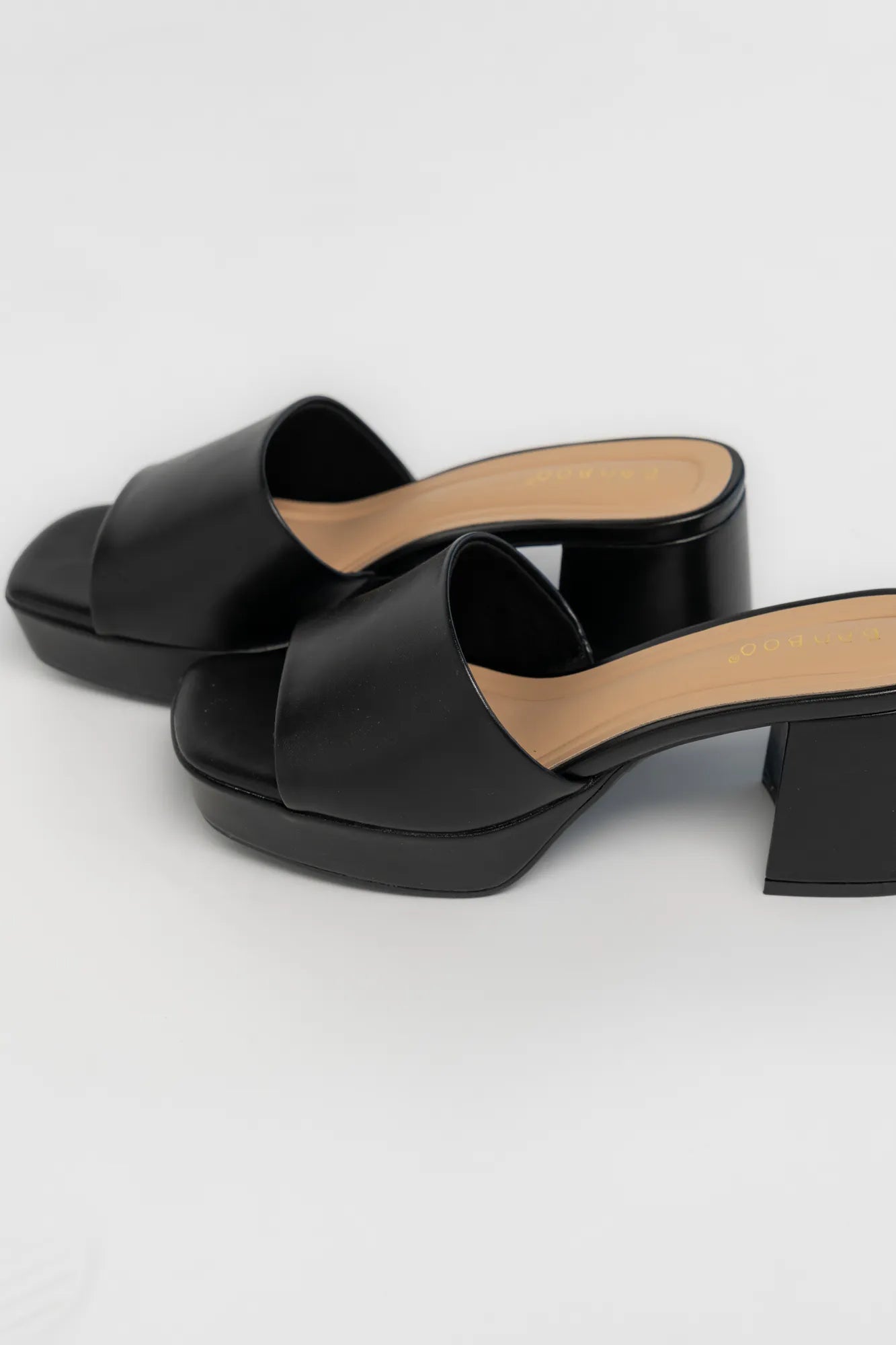 Adenine Platform Chunky Heel | Black Secondary image