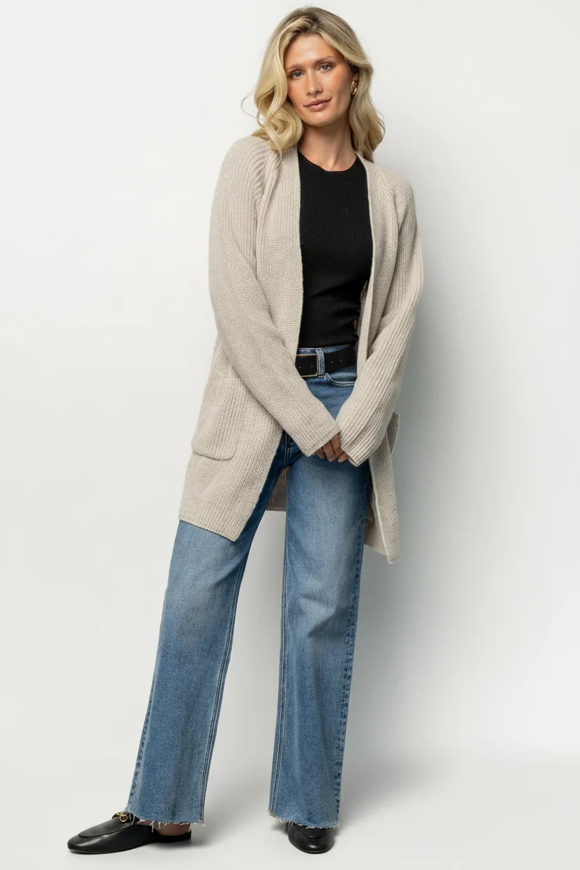 Frankel Pocket Cardigan | Natural Main image