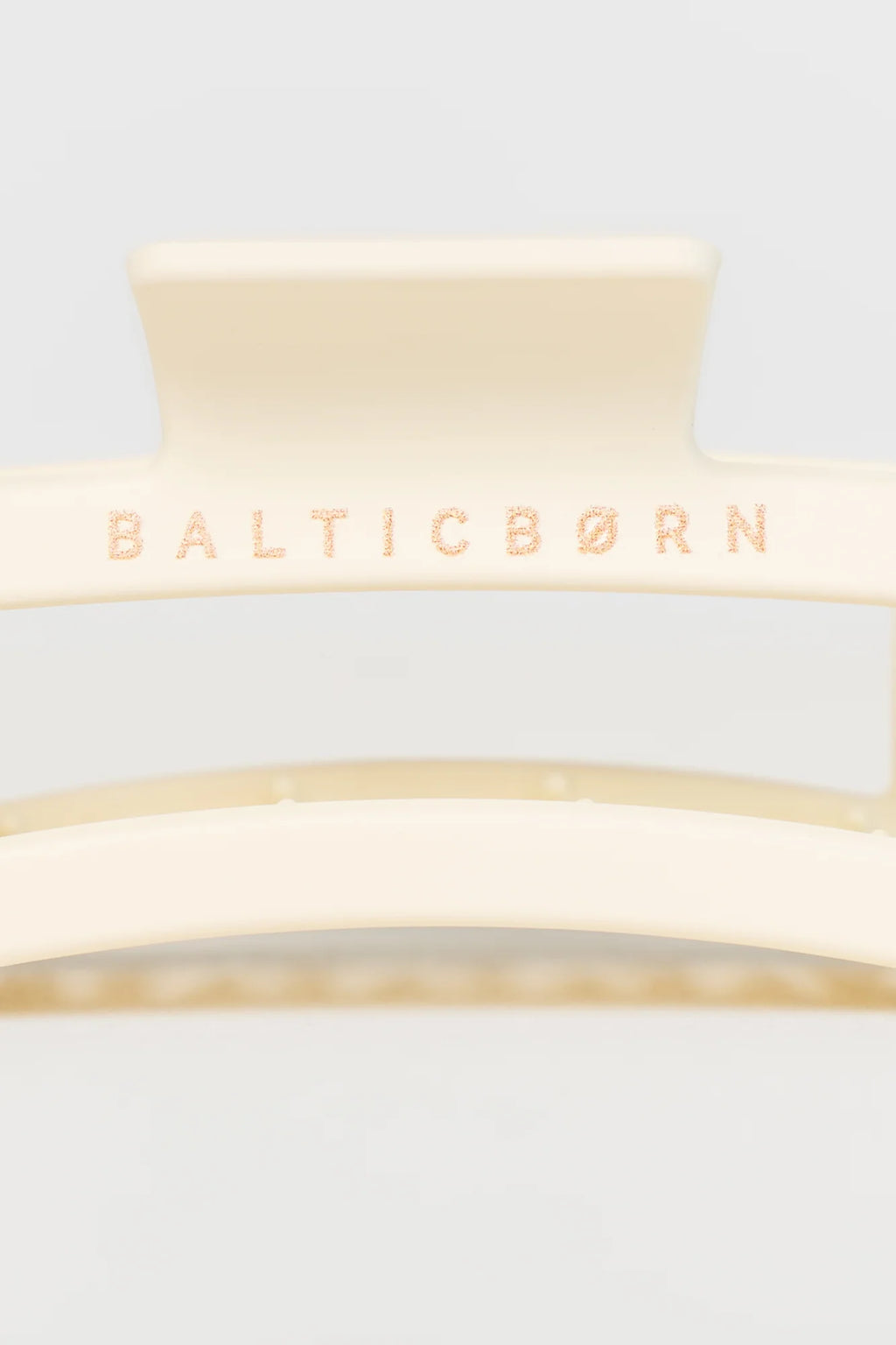Trixie Matte Claw Clip | Ivory