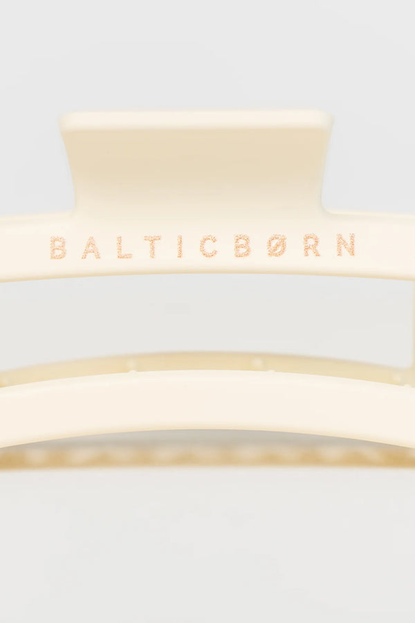 Trixie Matte Claw Clip | Ivory
