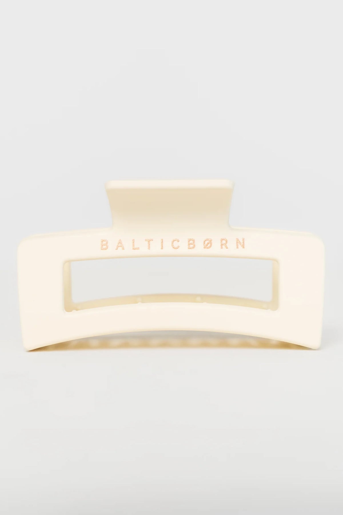 Trixie Matte Claw Clip | Ivory Main image