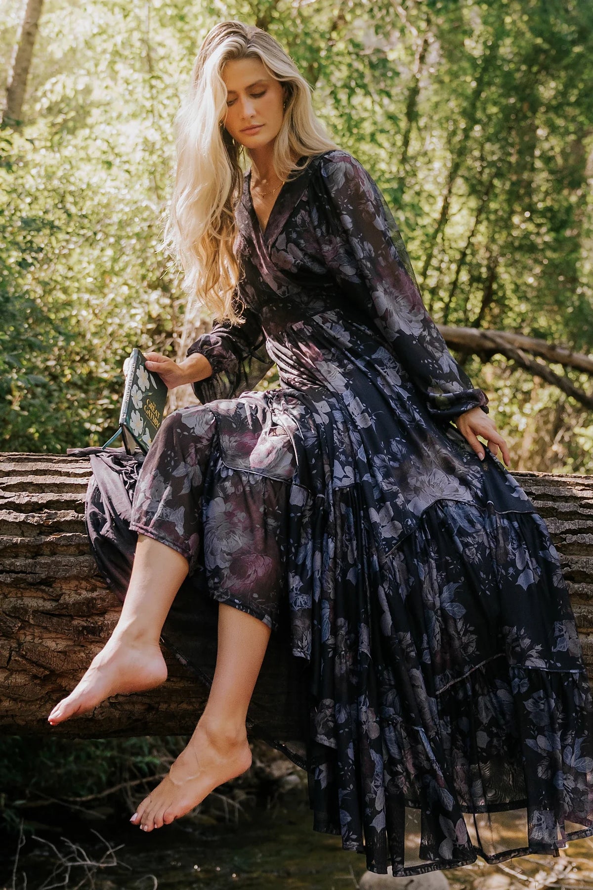 Rhiannon Maxi Dress | Midnight Floral Main image