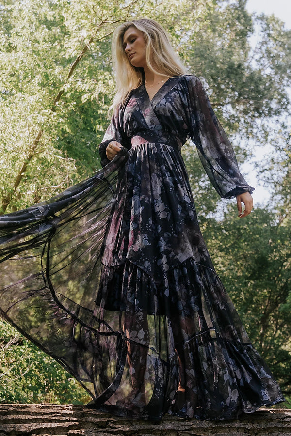 Rhiannon Maxi Dress | Midnight Floral
