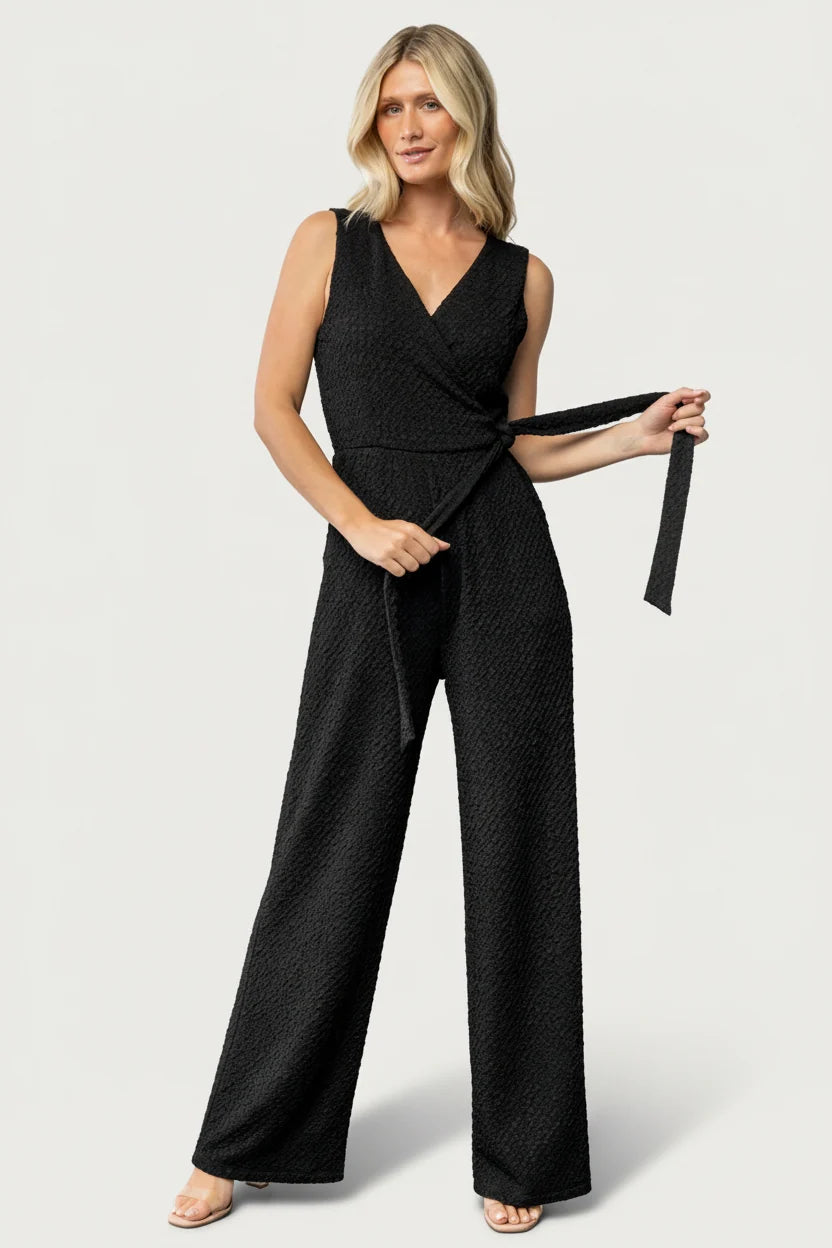 Natasha Jumpsuit | Black Main image