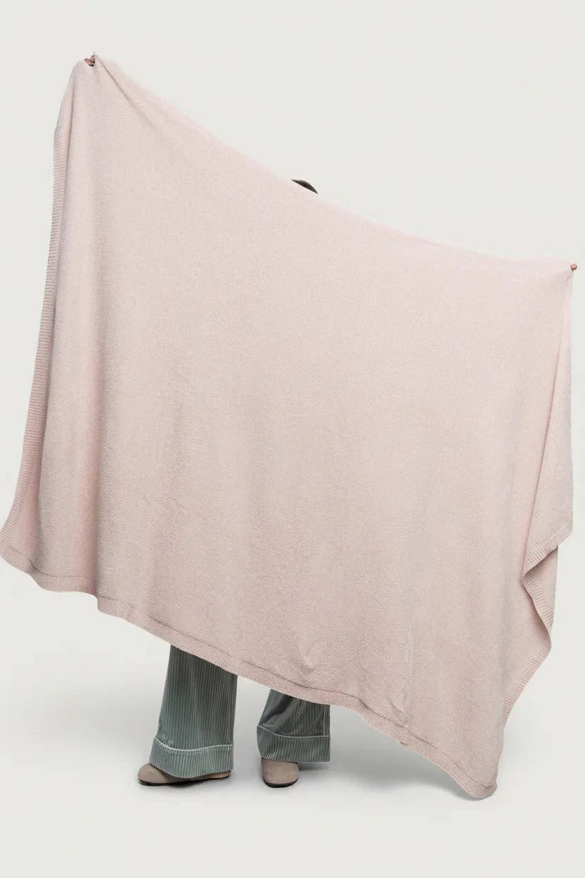 Chrissy Throw Blanket | Pale Blush Main image