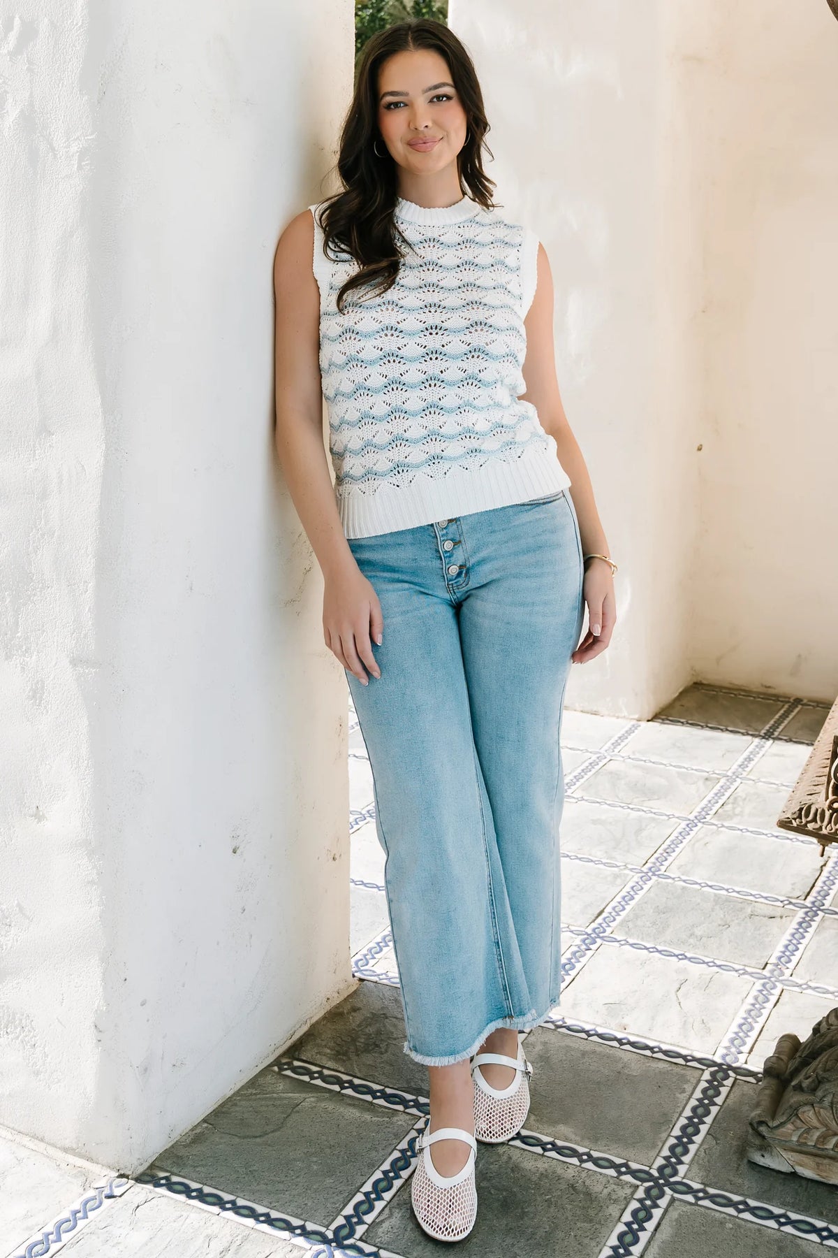 Brody High Rise Wide Leg Jeans | Light Wash
