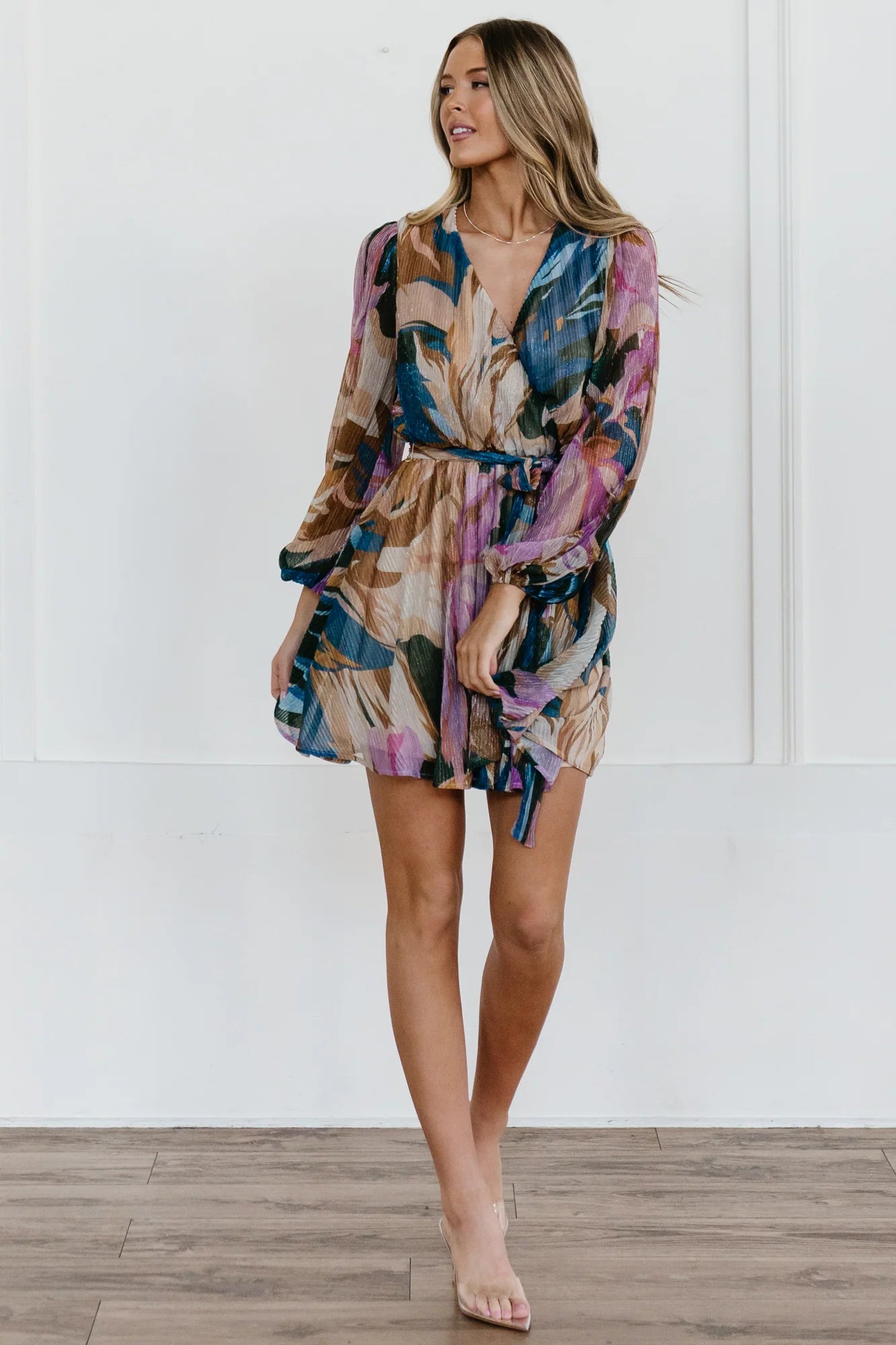 Rev Mini Dress | Orchid Multi Secondary image