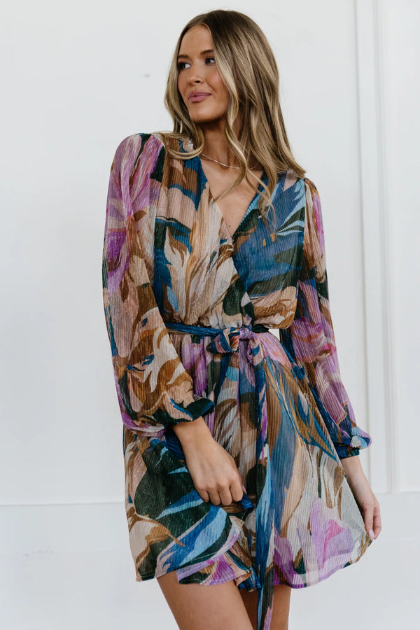 Rev Mini Dress | Orchid Multi