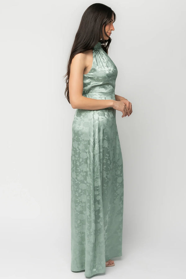 Milan Halter Maxi Dress | Sage