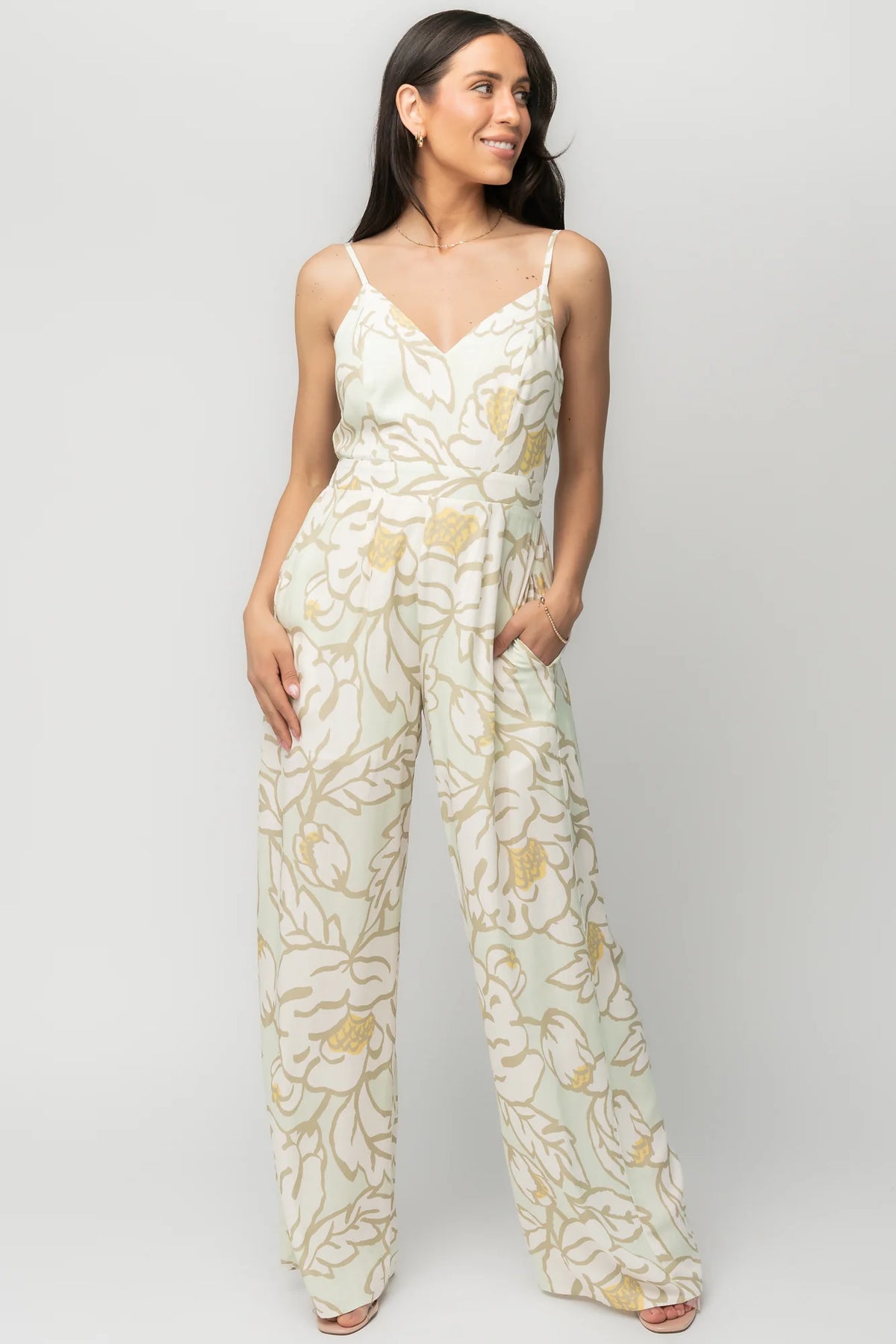 Ember Jumpsuit | Light Sage Main image
