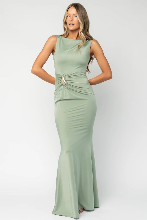 Avalon Maxi Dress | Dusty Sage