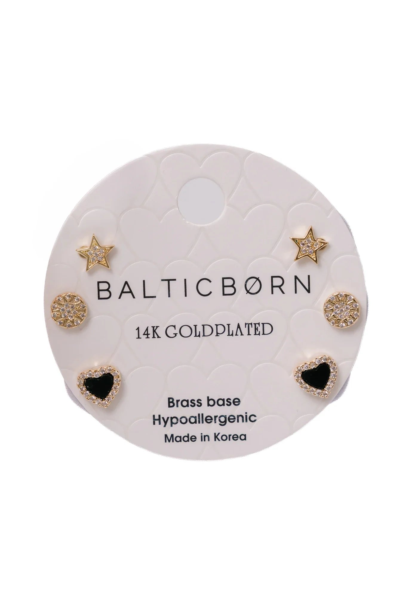 Celestial Stud Earring Set | Gold Secondary image