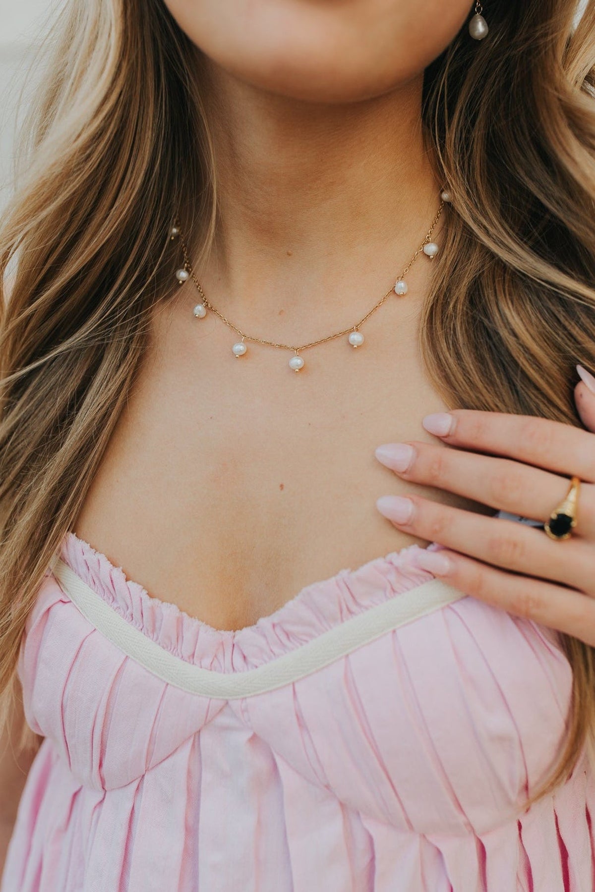 The Rosie Pearl Necklace Main image