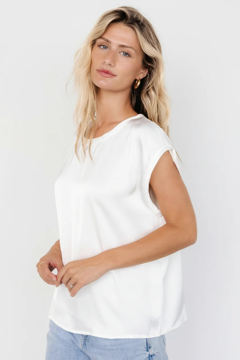 Adina Top | White
