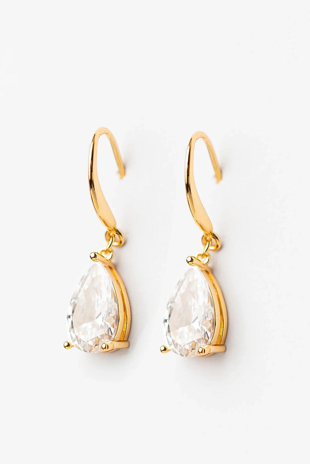 Aira Teardrop Earrings | Gold