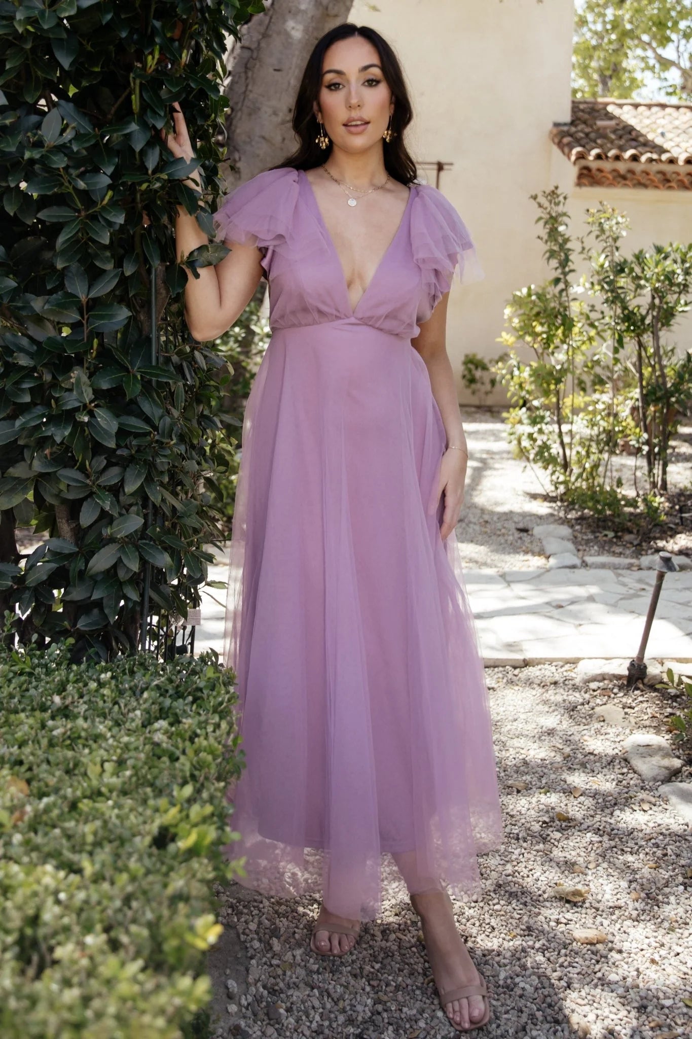 Annabella Tulle Dress | Lavender Secondary image