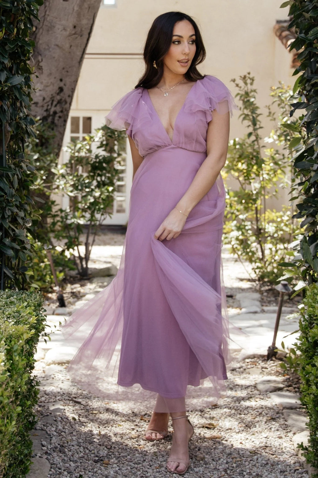 Annabella Tulle Dress | Lavender