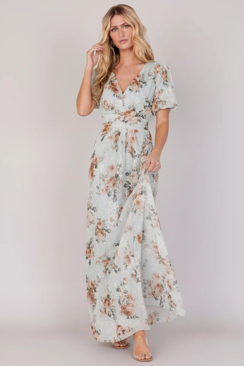 Ardley Maxi Dress | Sage Floral Main image