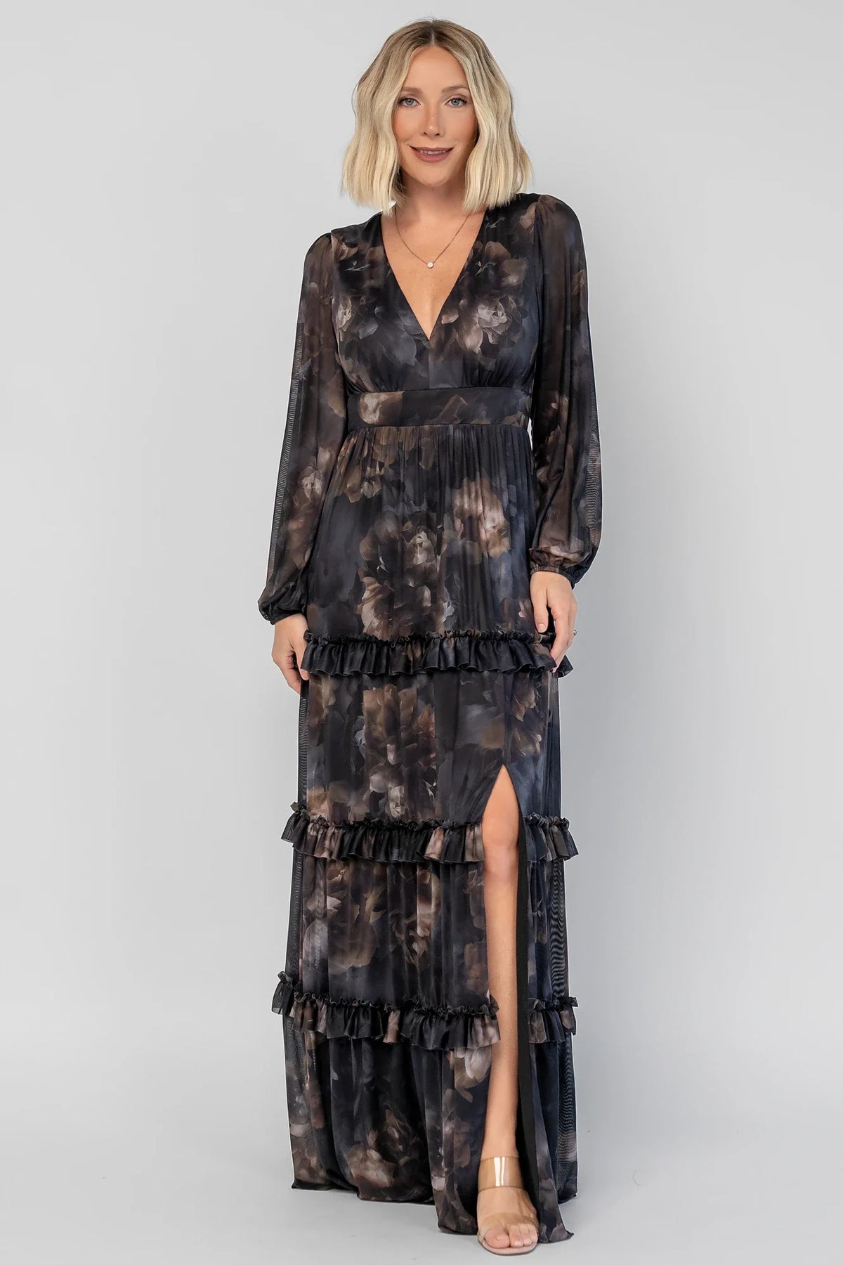 Astraea Maxi Dress | Midnight Floral Main image