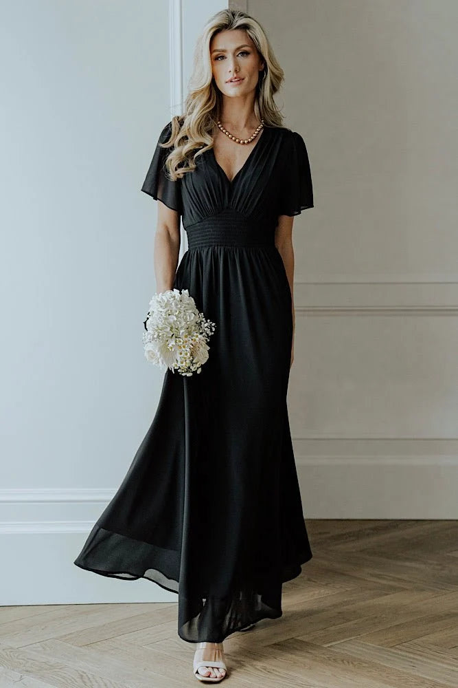 Birdie Maxi Dress | Black Secondary image