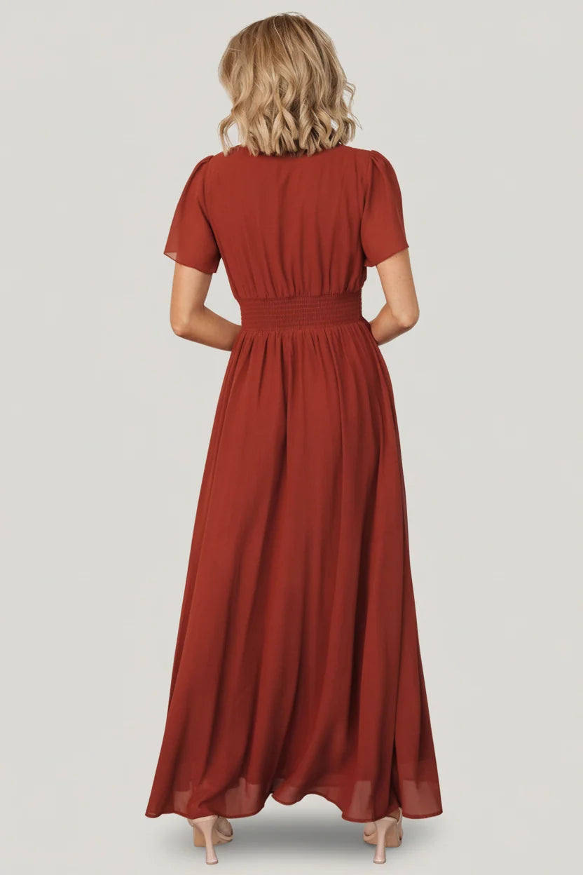 Birdie Maxi Dress | Cinnamon Secondary image