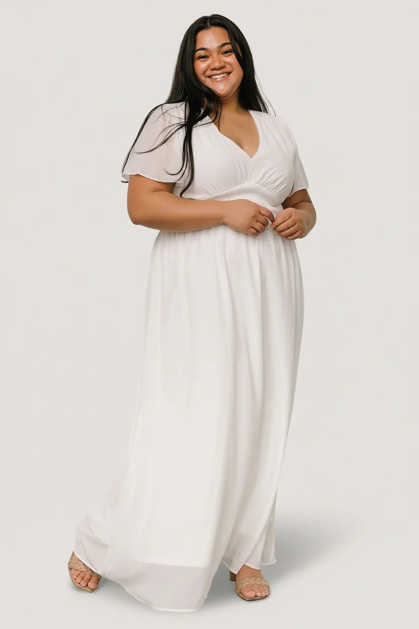 Birdie Maxi Dress | White Secondary image