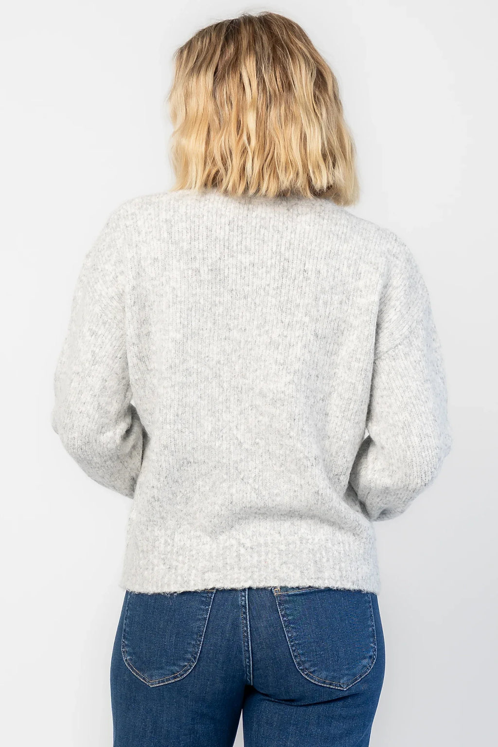 Bow Sweater | Gray