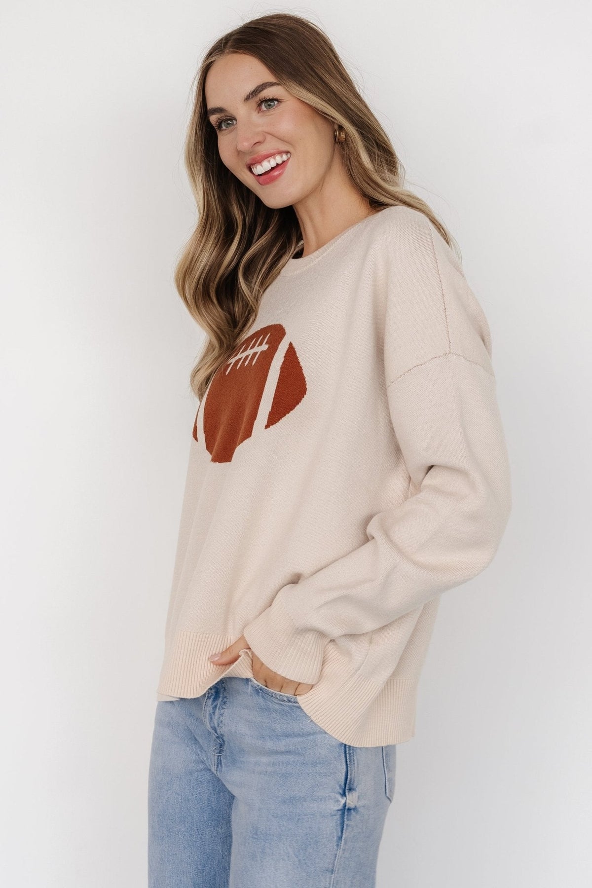 Brady Sweater | Cream