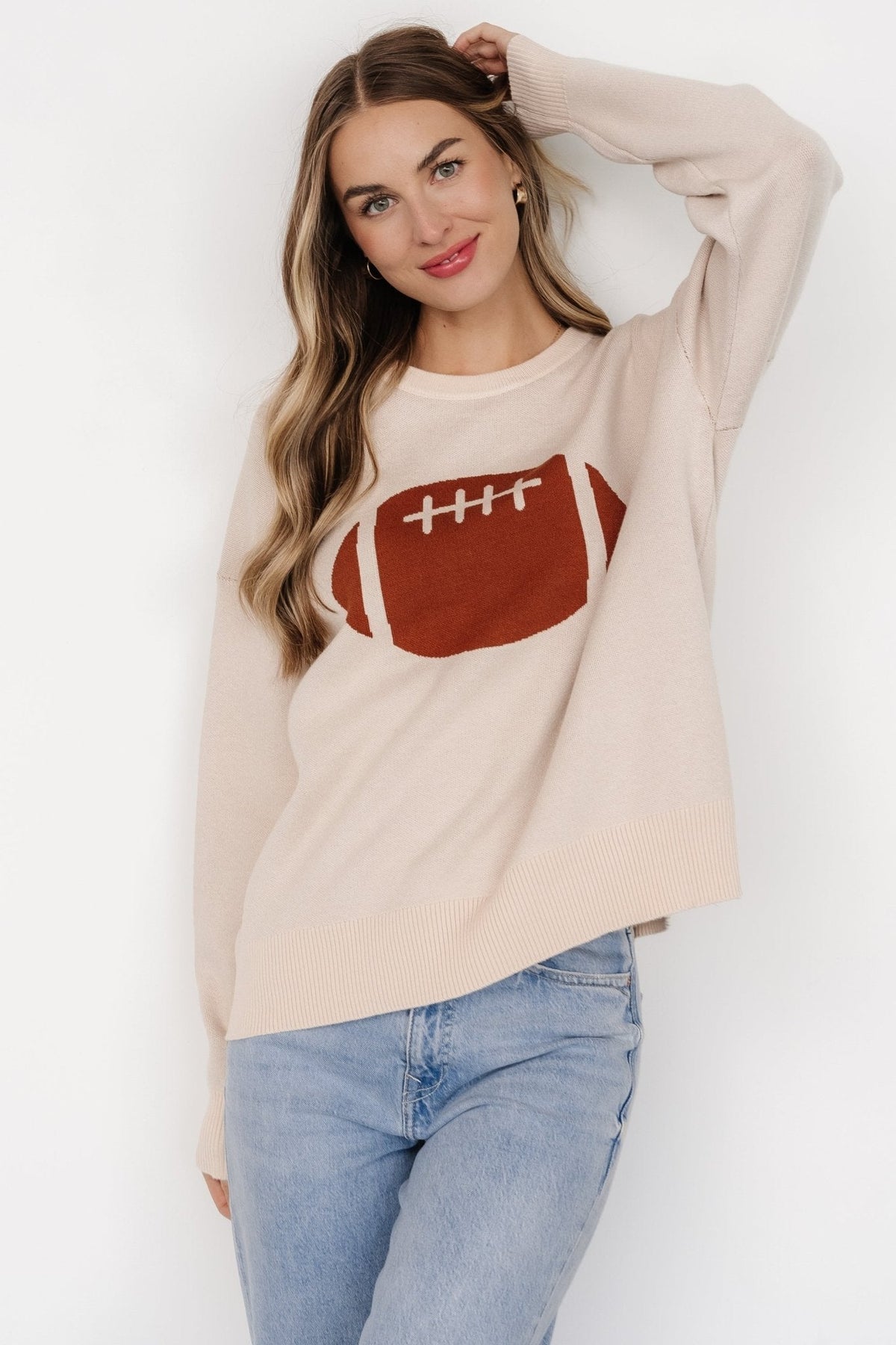 Brady Sweater | Cream