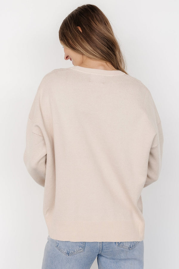 Brady Sweater | Cream