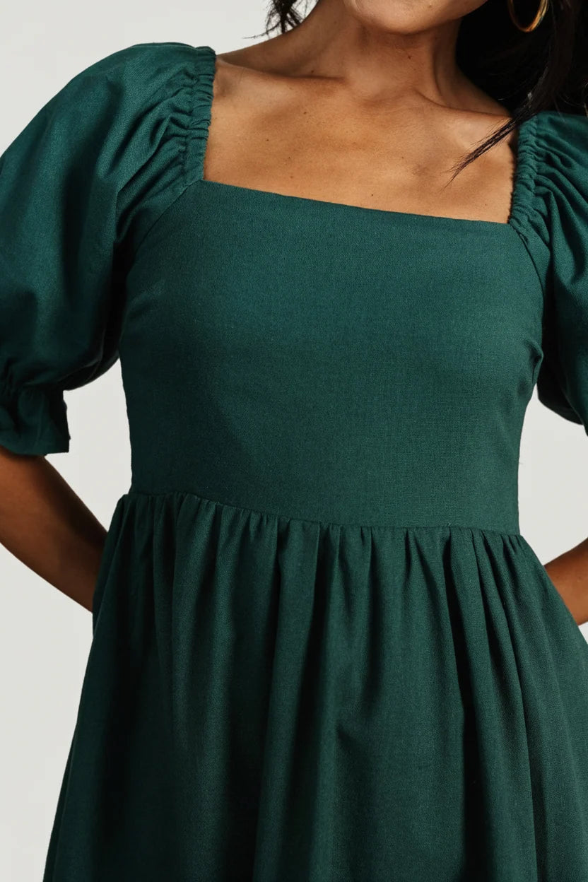 Britton Midi Dress | Evergreen Secondary image
