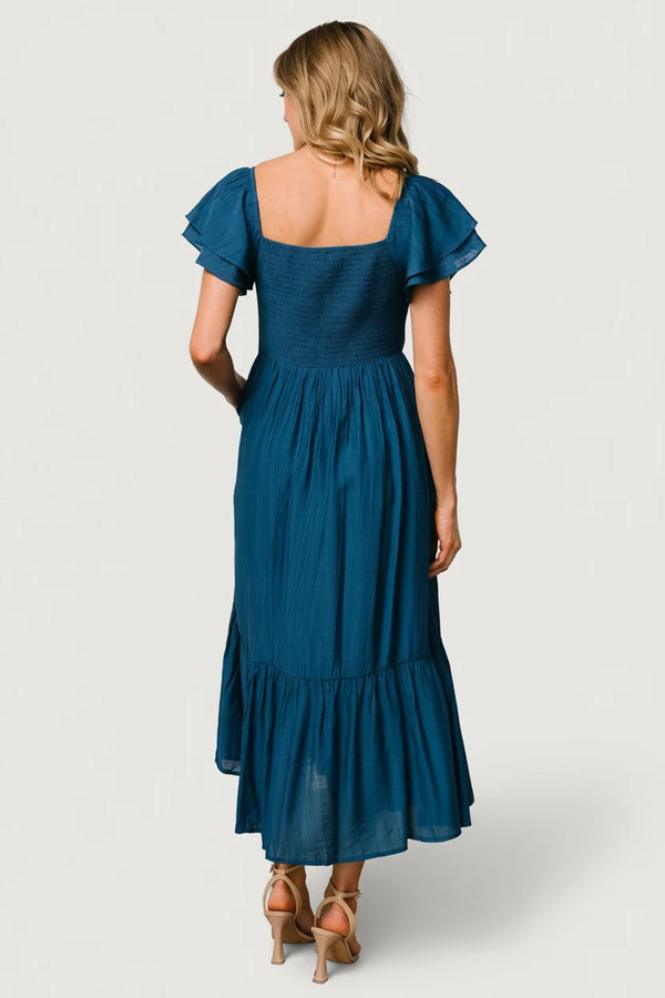 Buttercup Midi Dress | Deep Blue