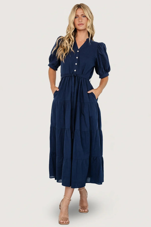 Camille Maxi Dress | Navy
