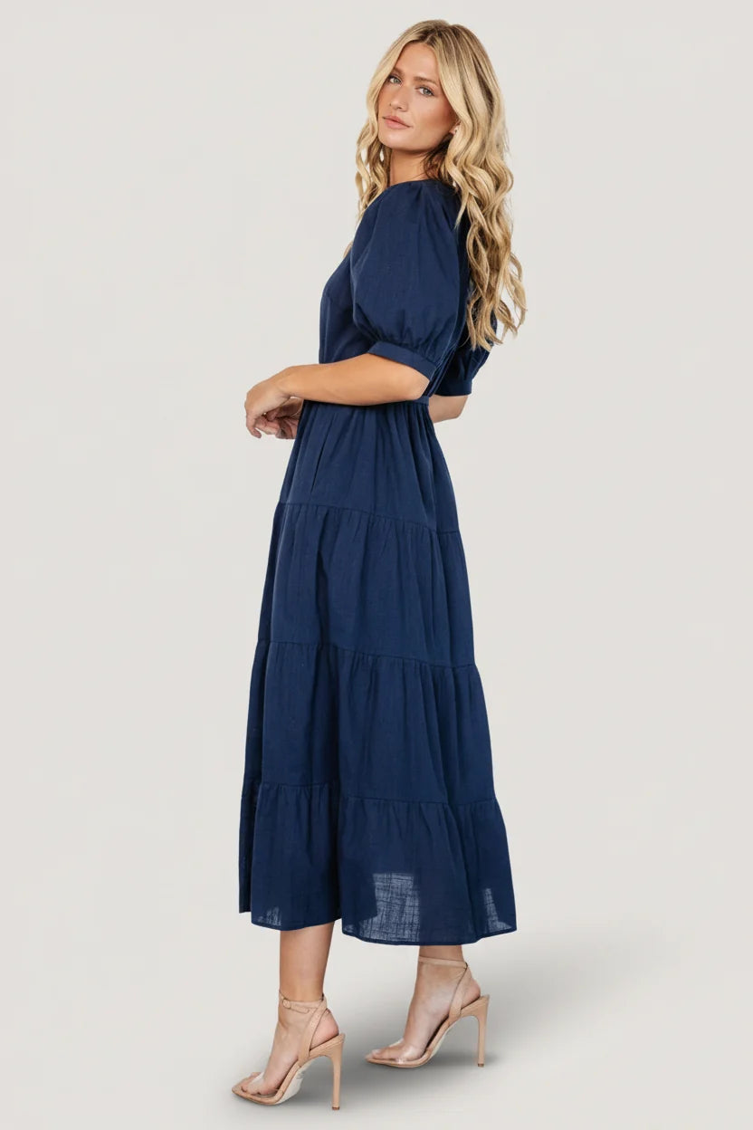 Camille Maxi Dress | Navy