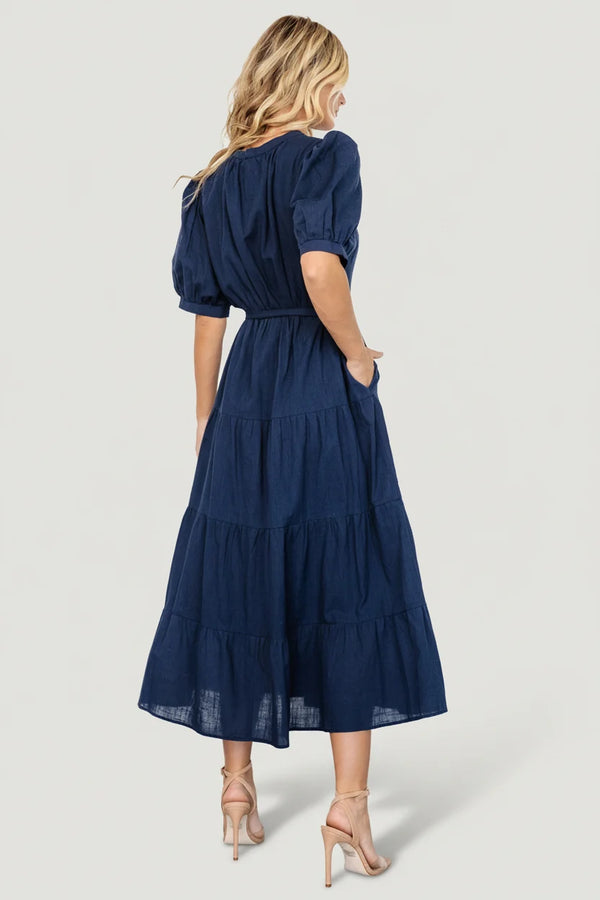 Camille Maxi Dress | Navy