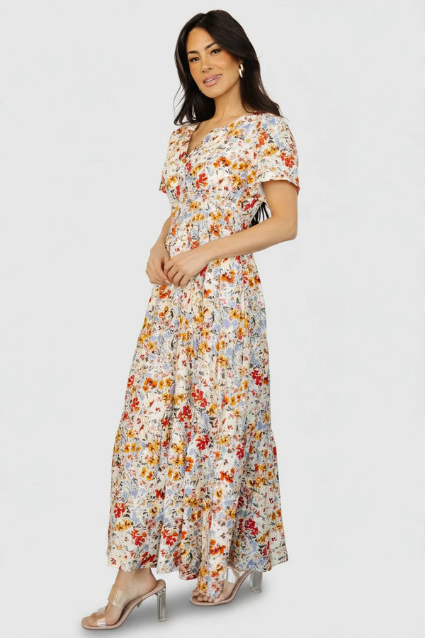 Claudia Maxi Dress | Multi Floral