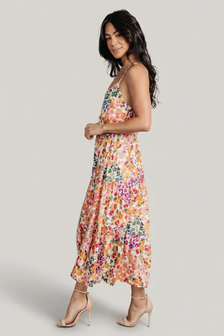 Coronado Midi Dress | Multi Floral
