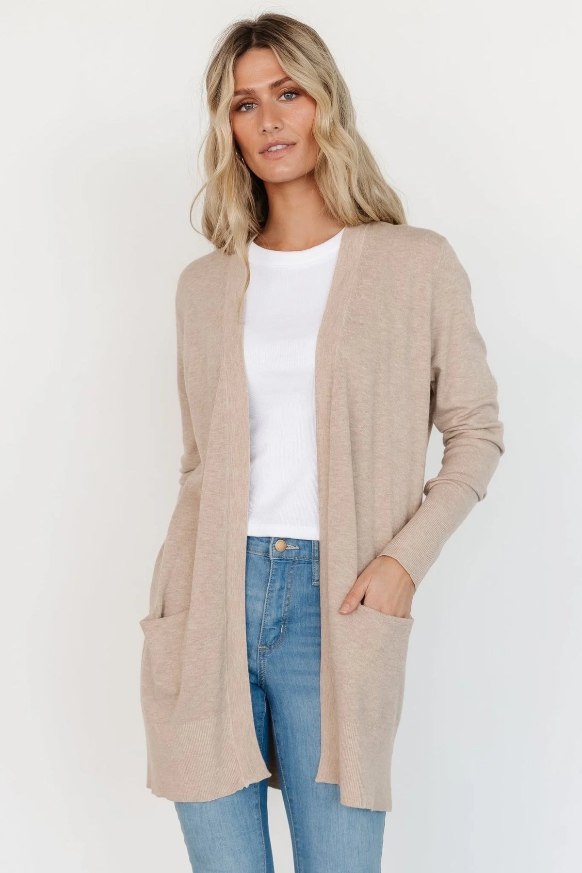 Edison Cardigan | Oatmeal Main image