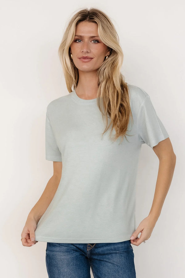 Elliot Relaxed Tee | Pale Mint