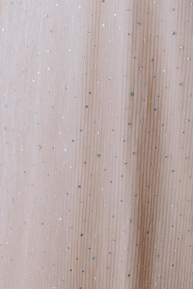 Fabric Swatch - Grace Sparkle | Champagne Main image