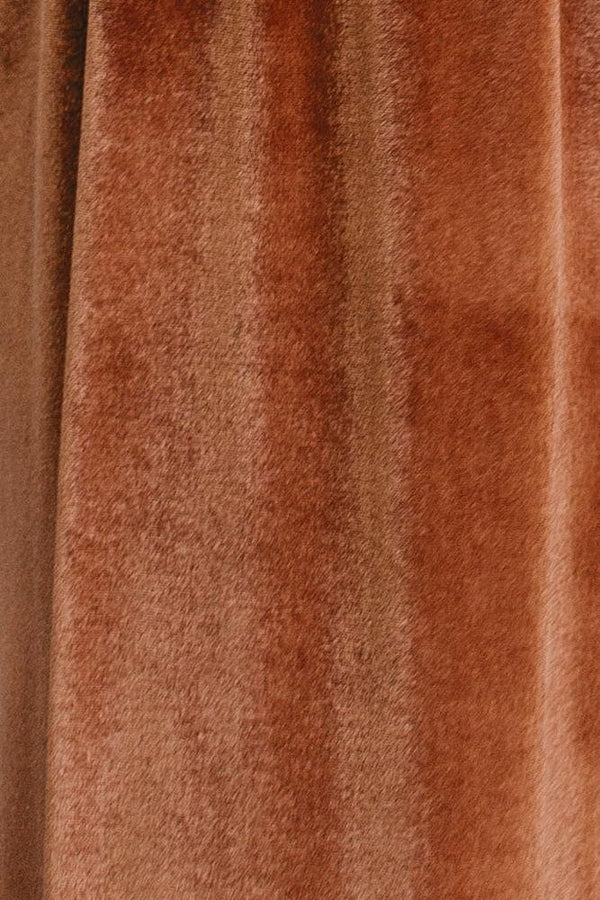 Fabric Swatch - Meghan Velvet | Spice