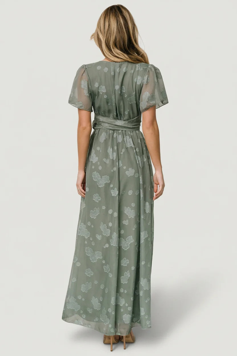 Faye Maxi Dress | Eucalyptus