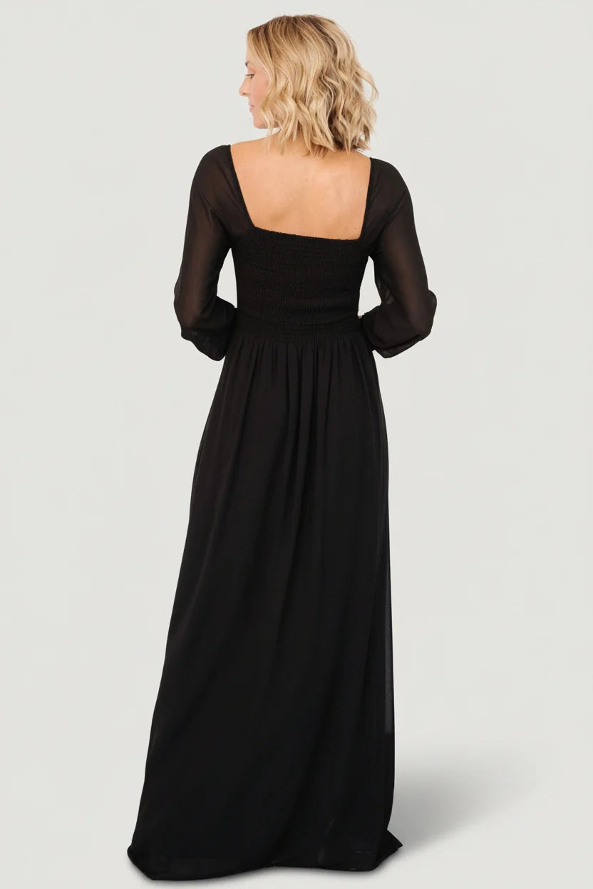 Giselle Maxi Dress | Black